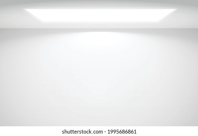 white studio empty room background