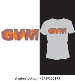 white t shirt design for gym, t shirt design