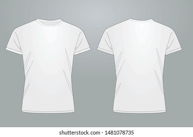 Blank Shirt Templates Stock Illustrations, Images & Vectors | Shutterstock
