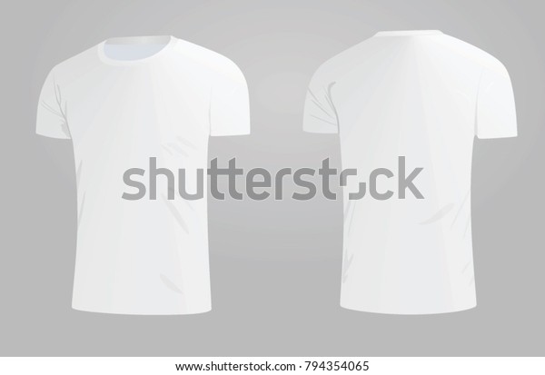White T Shirt Vector Illustration Stock Vector (Royalty Free) 794354065