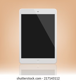 White Tablet Computer  Illustration Similar To iPad