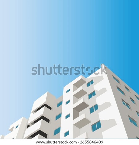 white tall building with clear sky
