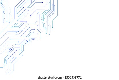 White Technology Background Circuit Diagrams