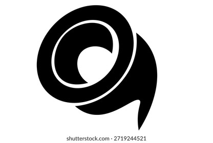White Teflon tape for sealing threads vector