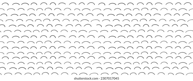 Plantilla blanca en arcos extensibles dibujados a mano en negro. Conjunto de portadas minimalistas de moda. Arte de pared mínimo.Patrón de textura en blanco y negro sobre un fondo blanco. Boho. 