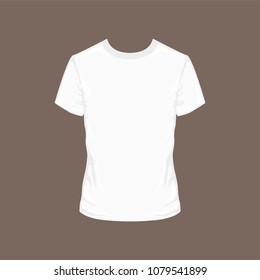 white template t-shirts for men realistic mockup