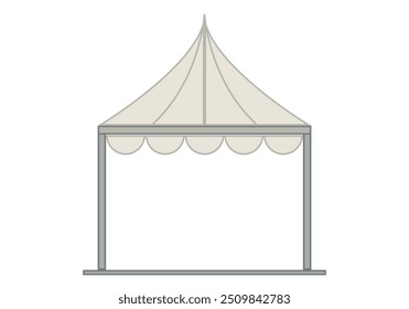 Tenda branca ou toldo para casamentos