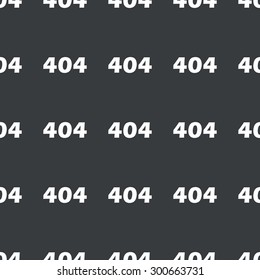 White text 404 repeated on black background