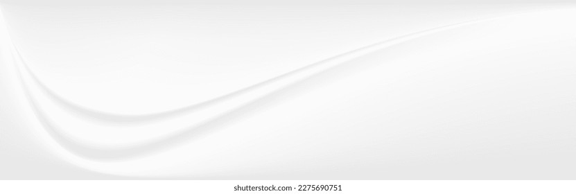 3D-Volumetrinen mit weißer Textur, weiße Wellen für Webdesign. Hintergrund für Hochzeitskarte oder Flyer.