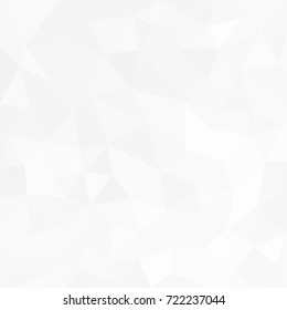White texture. Abstract geometric background with triangles. Polygonal space.
