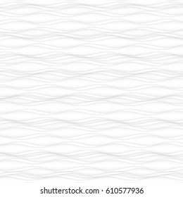 White texture. abstract pattern seamless. wave wavy geometric modern.
interior wall design on white background vector illustration