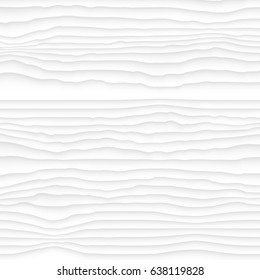 White texture. abstract pattern. wave wavy nature geometric modern.
on white background for interior wall 3d design. vector illustration