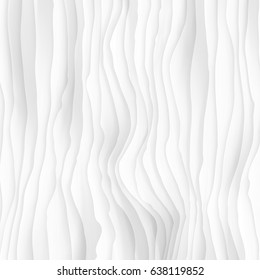 White texture. abstract pattern. wave wavy nature geometric modern.
on white background for interior wall 3d design. vector illustration