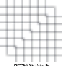 White texture background with geometrical repetitive pattern