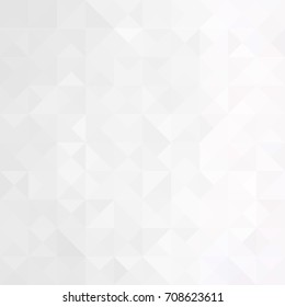 White texture. Geometric style with mesh of squares. Cell. 