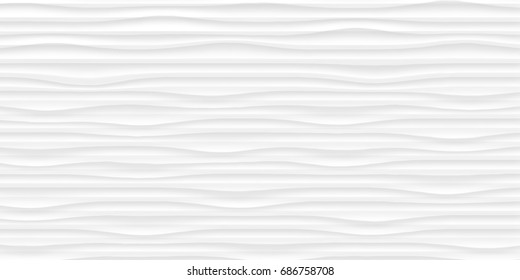 White texture. gray abstract pattern. wave wavy nature geometric modern.
on white background for interior wall 3d design. vector illustration