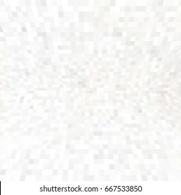 White texture with mesh of squares. Perspective effect. 