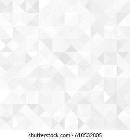 White texture with mesh of squares or triangles. Geometric style.