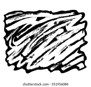 White texture painted with a brush. Texture of dry brush