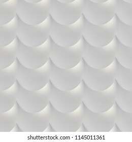 White texture. Seamless light 3d neutral background