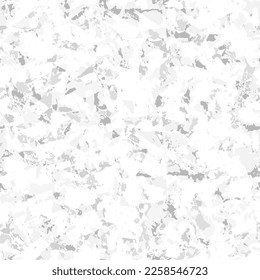 White texture seamless vector pattern. Distressed granite concrete texture. Stone wall background.