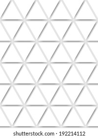 White Texture, Triangle Pattern