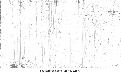 Fundo texturizado branco com ranhuras e manchas cinza angustiado criando um vetor de efeito grunge