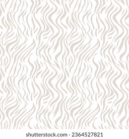 White Tiger Animal Print Vector, Animal Pattern, Textured Surface, and natural Background