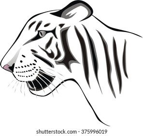 White tiger logo