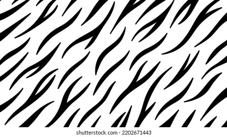 White tiger pattern skin print design background image.