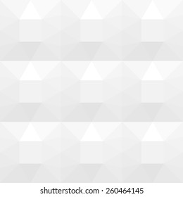 White tile abstract texture. Vector seamless background.