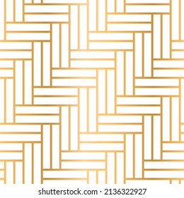 Patrón de herringbone sin fisuras de azulejos blancos. Parqué de hueso de pescado. Materiales de cerámica o piedra, ladrillos de zag o harina de madera en casa, calle o exterior. Interior de cocina para la ilustración de vector plano del catálogo.