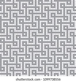 White tiles seamless vector texture.