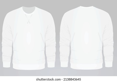 White top blazer. vector illustration 