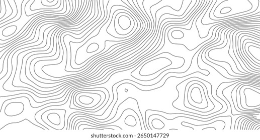 weiße topographische Linien Hintergrund Kontur Linien Tapete