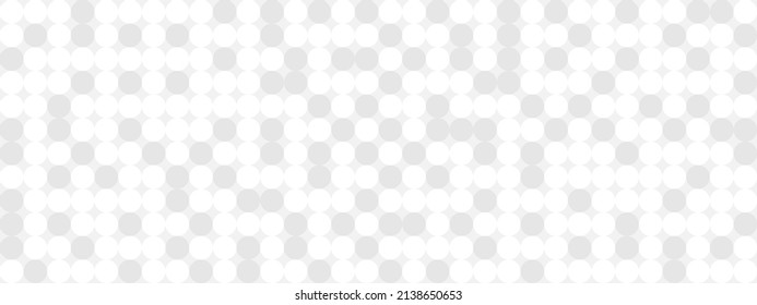Fondo blanco de moda de círculos y cuadrados en estilo moderno, vector plano de ilustración sin fisuras. Cubierta de formas geométricas grises en textura retro para diseño web o postal.