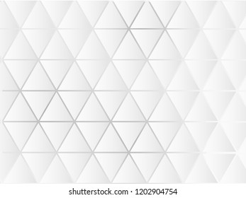 White triangle texture vector abstract polygonal pattern. Shining colorful illustration with triangles. Pattern for a brand book's backdrop.
