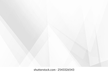 White Triangular Shapes Converge and Overlap Creating A Dynamic and Layered Effect.