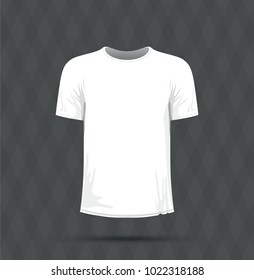 White Tshirt Stock Vector (Royalty Free) 1022318188 | Shutterstock