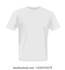 white T-shirt сan be used as design template.