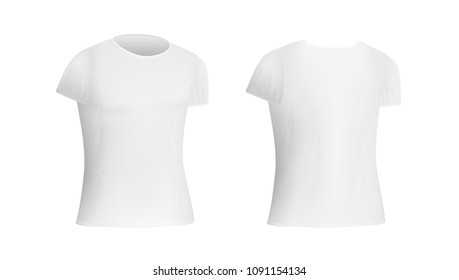 Misty Grey Tshirt Mock Front Back Stock 
