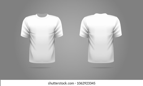 330 Plain t shirt front and back Stock Vectors, Images & Vector Art ...
