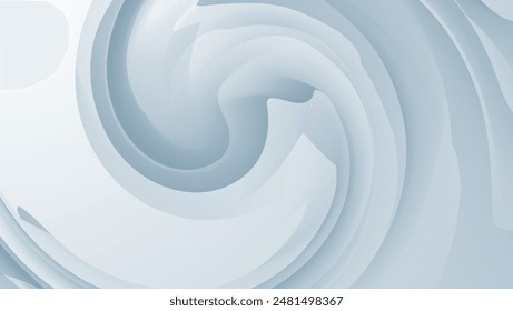 white twirl abstract background. twirl shapes wallpaper