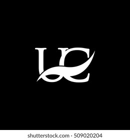 White UC Swoosh Logo Vector
