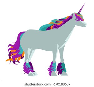 white unicorn