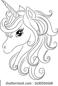 Child Unicorn Drawing High Res Stock Images Shutterstock