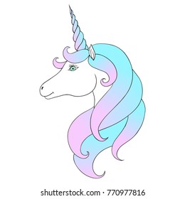 Unicorn Head Images Stock Photos Vectors Shutterstock