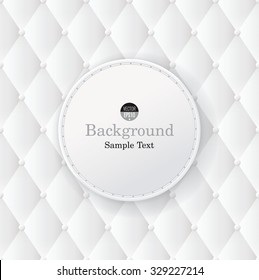 White upholstery background. Can be used in cover design, book design, website background, CD cover, advertising.