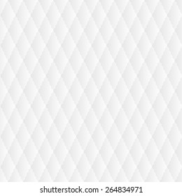White upholstery background - seamless. Vector illustration does not contain gradient and transparency
