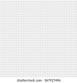 White upholstery texture - seamless vector background.